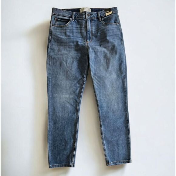 NWT Abercrombie & Fitch Signature Stretch High Rise Super Skinny Ankle Jeans 12 - Picture 3 of 14